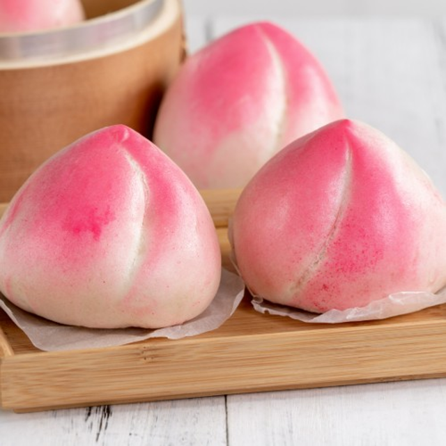 Peach Buns.