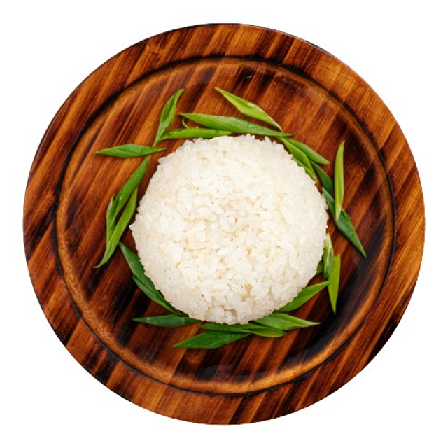 Steamed Rice.